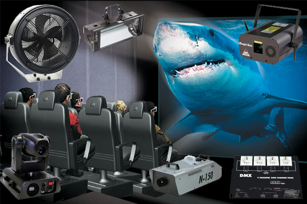 4D kino nabízí pohyb
sedaček, vůni i páru