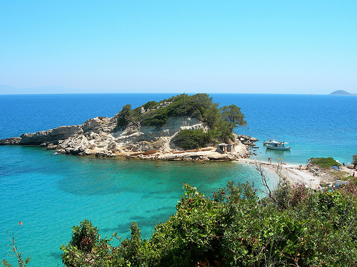 Putování po řeckých ostrovech:
Samos – ostrov větru a vína