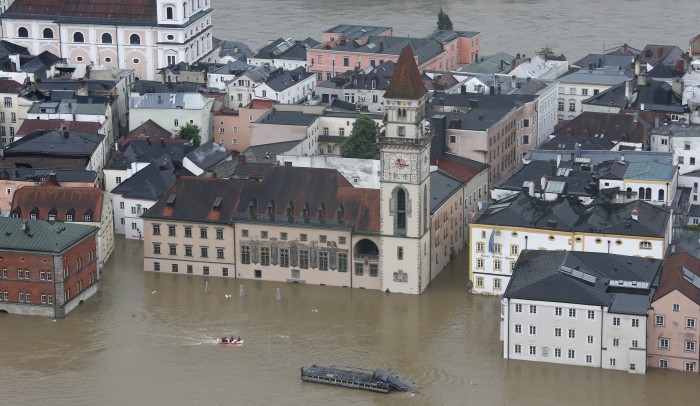 Německý Pasov
se děsí apokalypsy