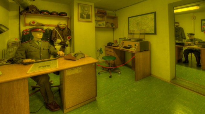 Pod hotelem Jalta leží
muzeum studené války