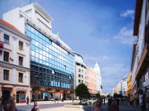 Bílá labuť: první moderní
obchodní dům v Česku