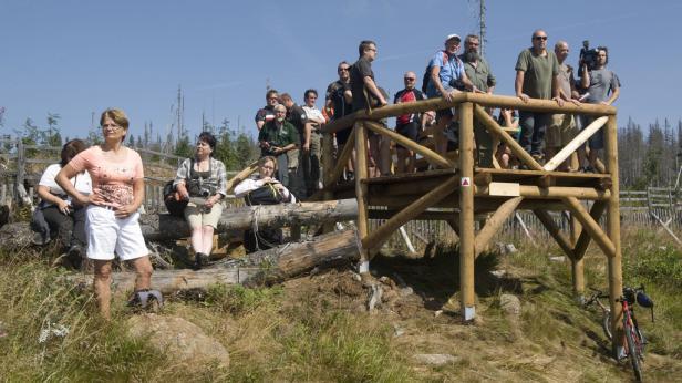 Krásy Šumavy je možné
obdivovat z nové vyhlídky
