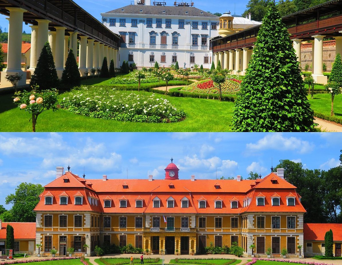 Lysice a Rájec-Jestřebí, dva famózní zámky v sousedství