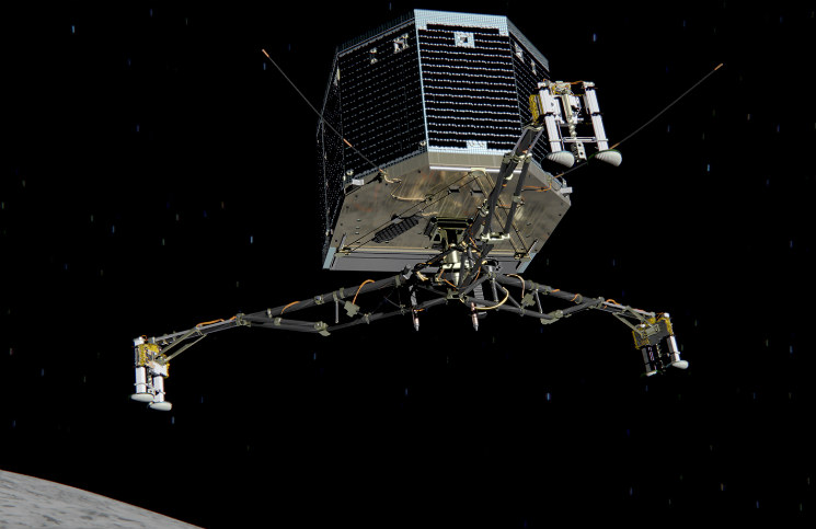 Sonda Philae v potížích.
Kvůli mimozemšťanům?