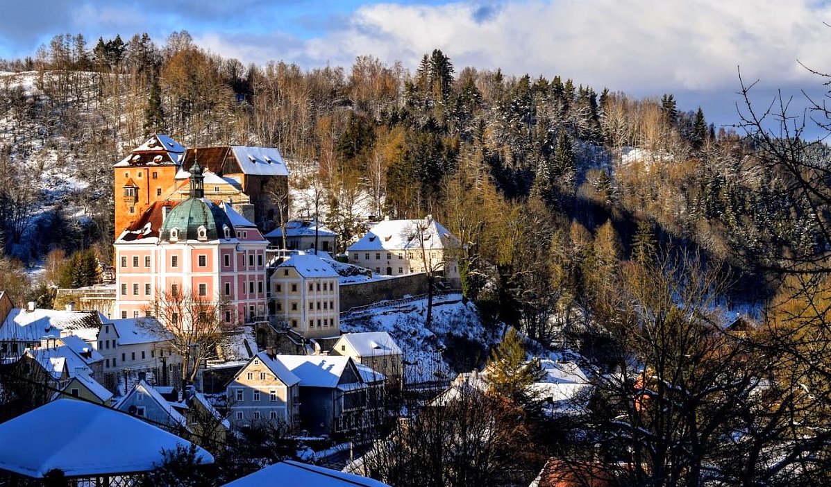 FOTO DNE 22.1.: Jiří Hudeček - Zámek a hrad Bečov nad Teplou