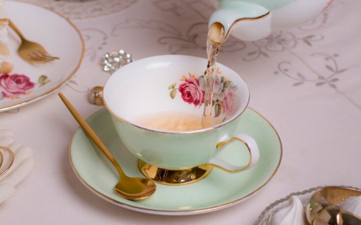 Když  se čaj stane věnem