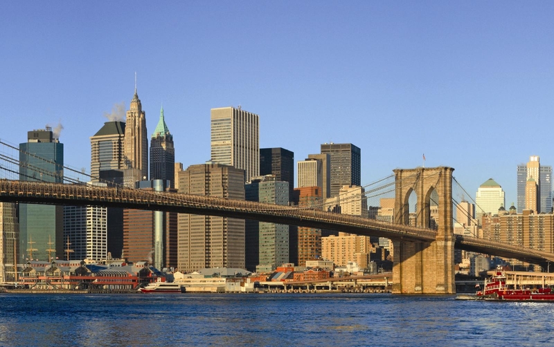 Brooklynský most,
architektonický skvost