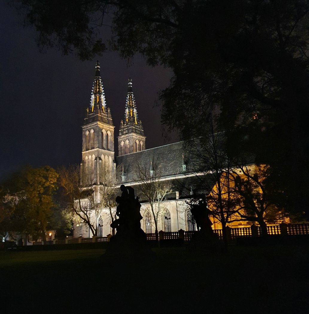 Osvíceným pohádkovým Vyšehradem