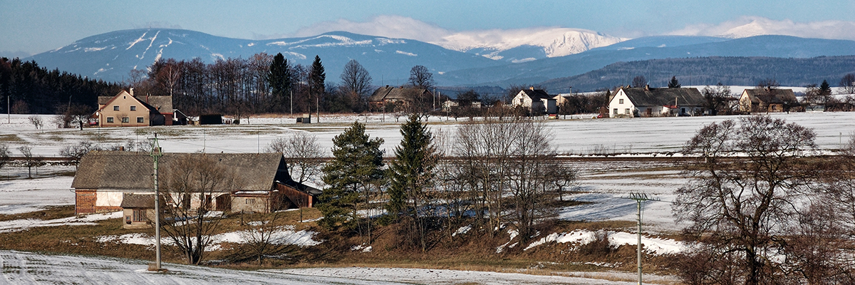 Krkonoše od Rtyně