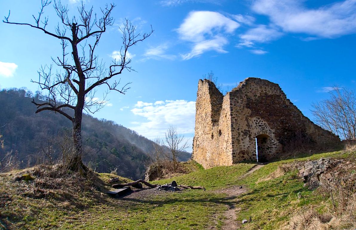 FOTO DNE 13.3.: Martina Růžičková - Zřícenina hradu Týřov