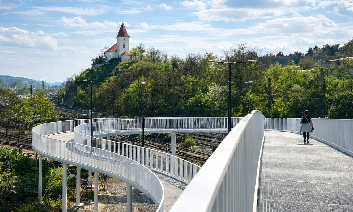 FOTO DNE 21.4.: Daniela Řeřichová - Z Dvoreckého mostu