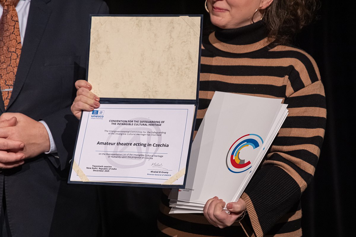 Amatérské divadlo slaví. Amatéři zahájili celoroční oslavy zápisu amatérského divadla na seznam UNESCO