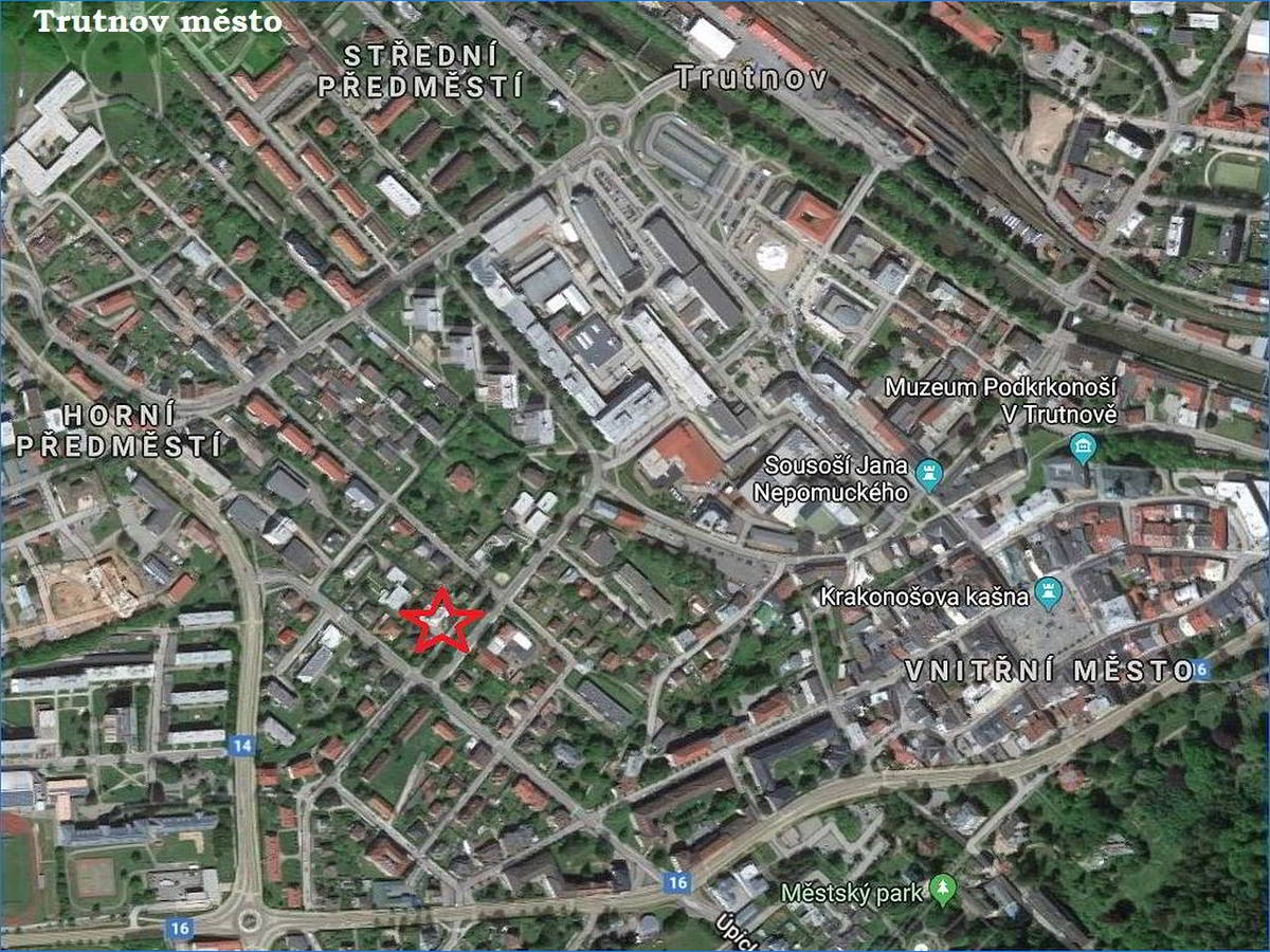 alfa trutnov mapa