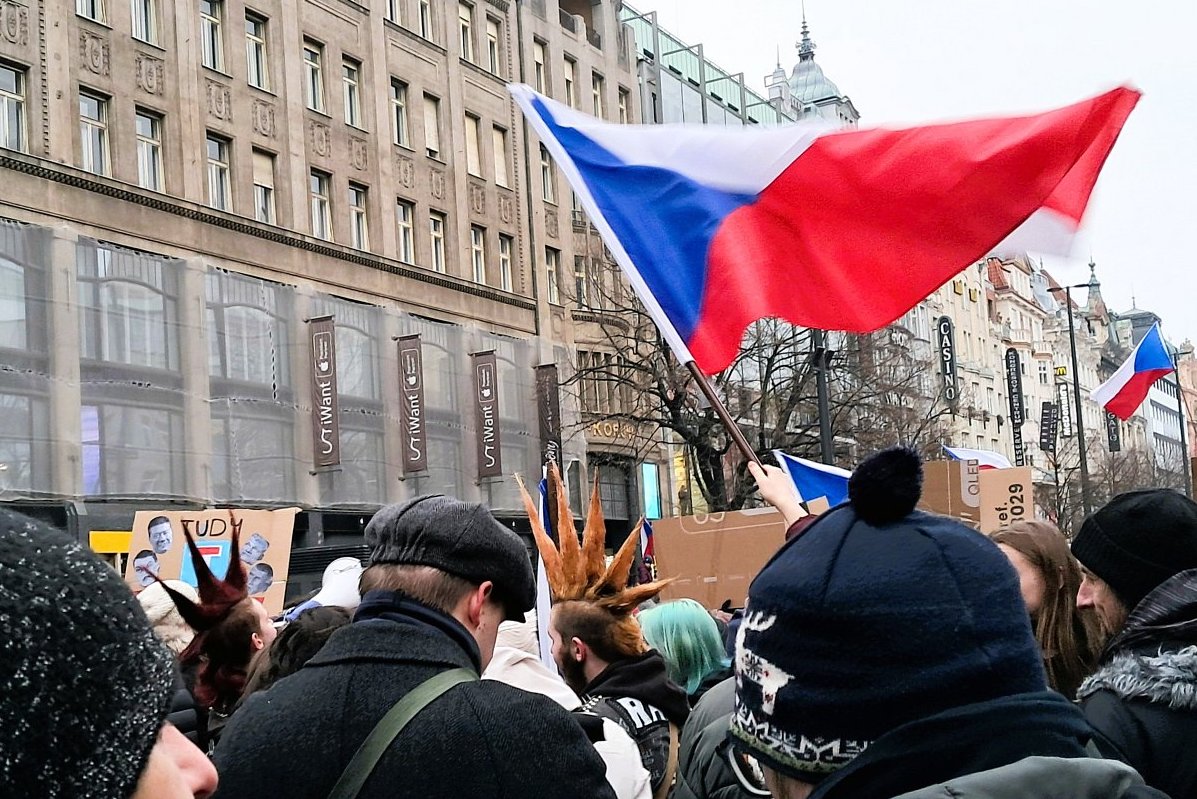 FOTO DNE 3.2.: Alena Velková - Na Václavskym Václaváku