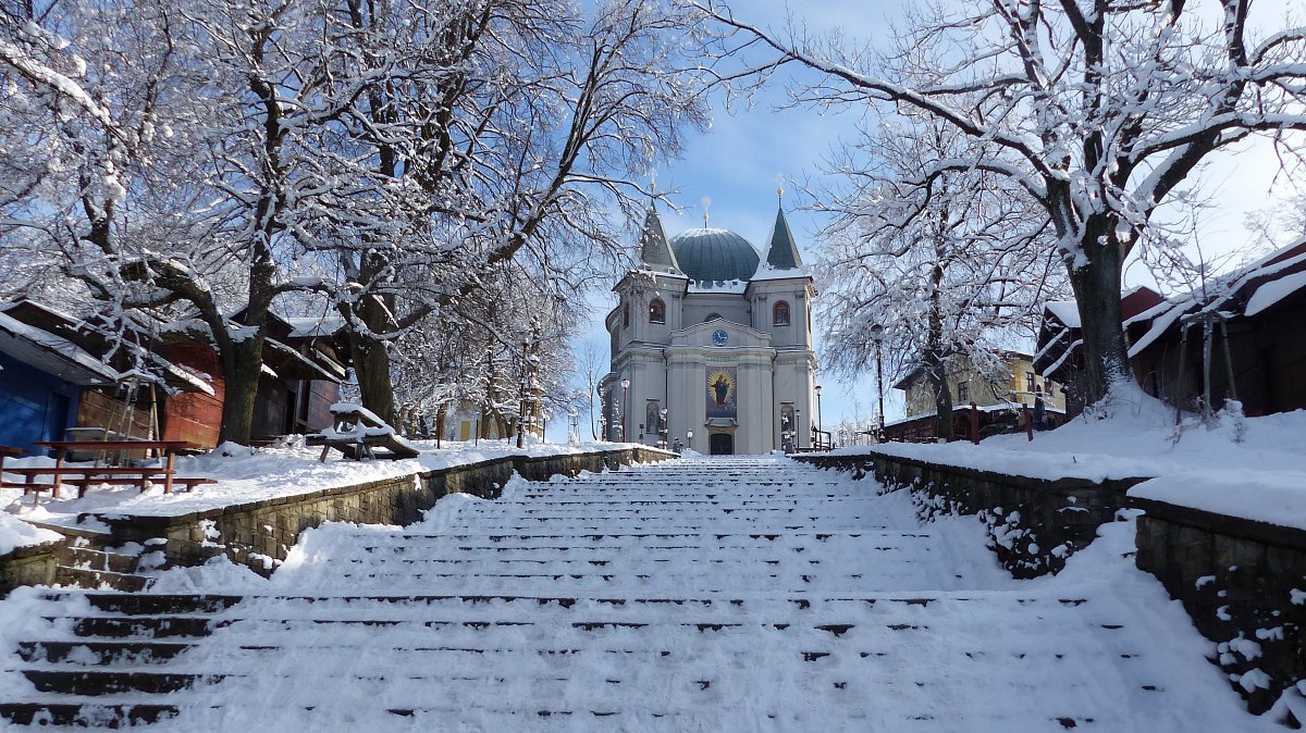 Můj zimní výlet na sv. Hostýn
