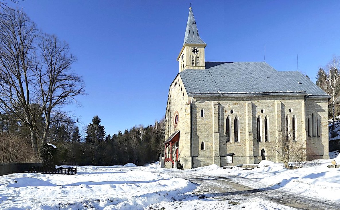 FOTO DNE 30.1.: Anna Čípová - Kostel sv. Jindřicha, Staré Hamry