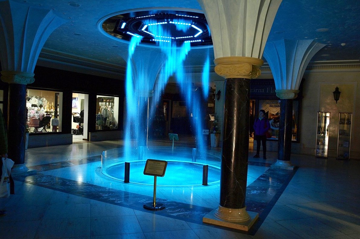 Světelnou a hudební aqua show v Jindřichově Hradci nikdy nevynechám