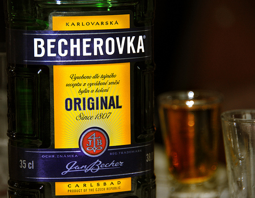 Na císařský dvůr putovalo 
měsíčně padesát litrů Becherovky