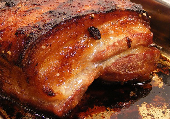 Chutná nezdravá výživa:
bůčková pomazánka