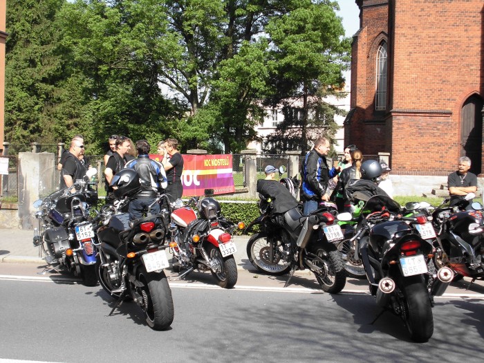 Požehnání motorkářům