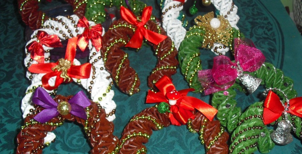 Vyrobte si vánoční podkovičky pro štěstí. Jak? Zde je návod.