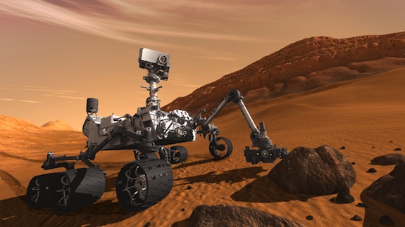 Vozítko Curiosity prý narazilo
na Marsu na&nbsp;průlomový objev