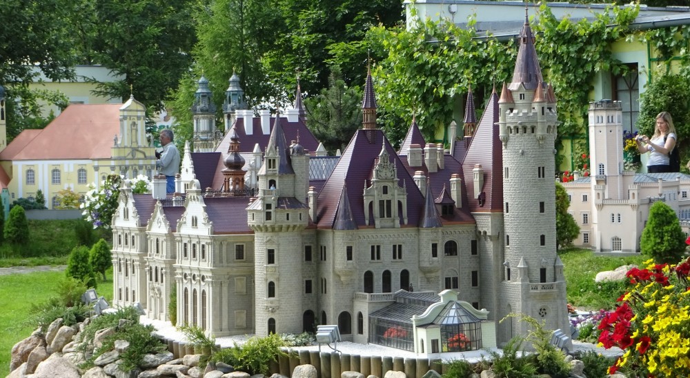 Můj tip na výlet: miniatury 
budov i zahradní železnice 