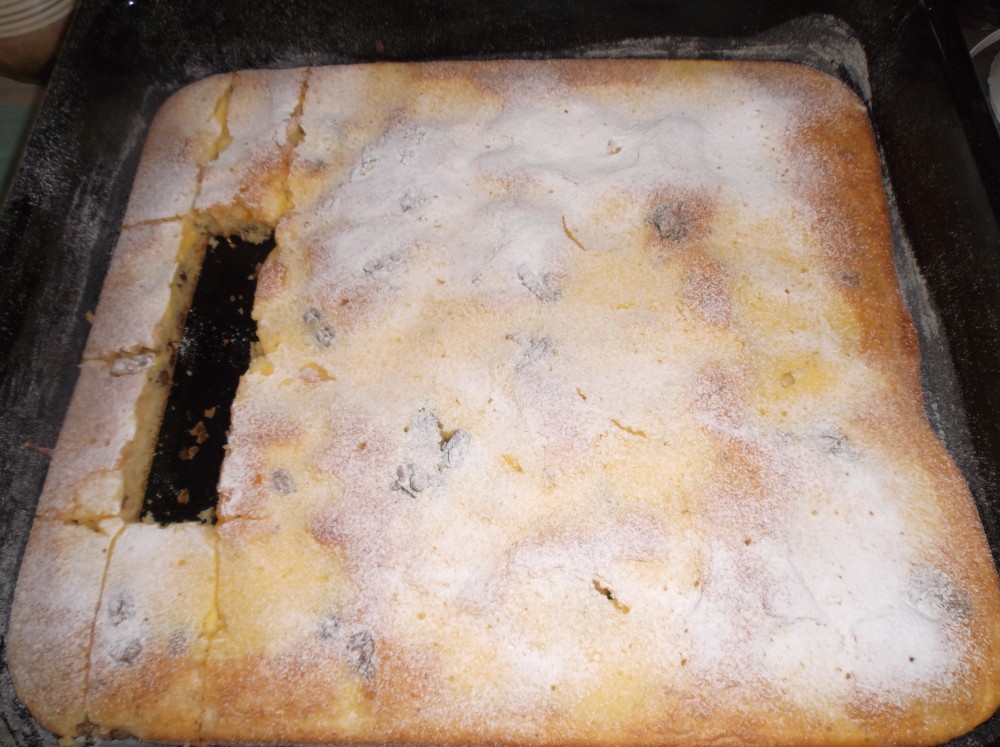 Lidová, nadýchaná
tvarohová buchta