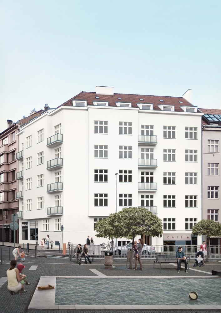 Dejvice House: luxusní
bydlení na prestižní adrese
