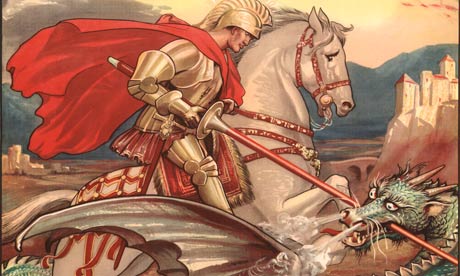 Svatý Jiří, patron rytířstva a zbraní, je 
na vrcholu popularity už od 4. století