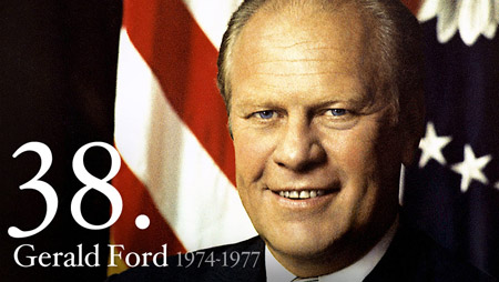 Jediný nezvolený americký
prezident: Gerald Ford