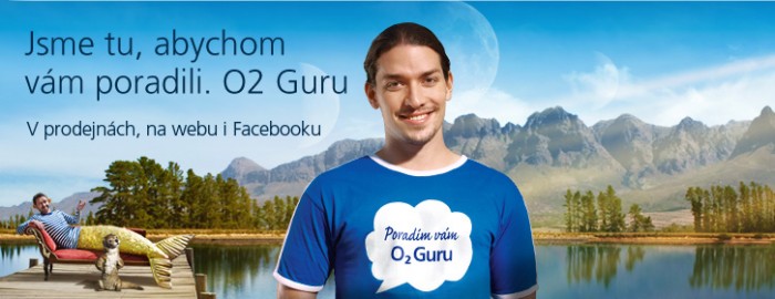 S mobilem či internetem
vám rychle poradí O2 Guru
