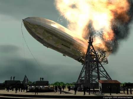 Před 75 lety havarovala
vzducholoď Hindenburg