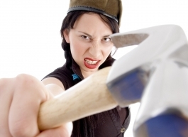 Trapas hororový:
pitomá Káča