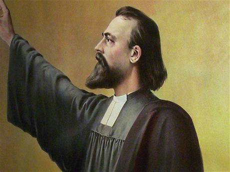 Ve Francii byl nalezen
kus pláště Jana Husa