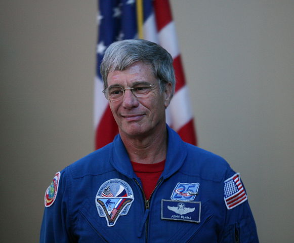 Hrdý astronaut John Blaha,
Američan s českými předky