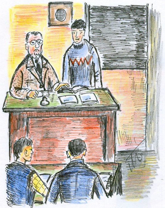 Esperanto "tak tam"
profesor Láďa Kabelka