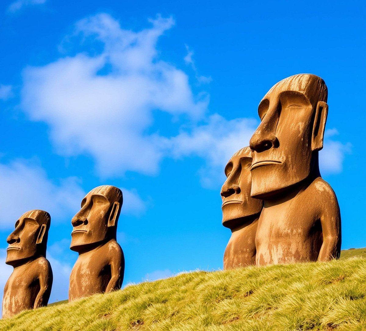 Sen s Velikonočním ostrovem