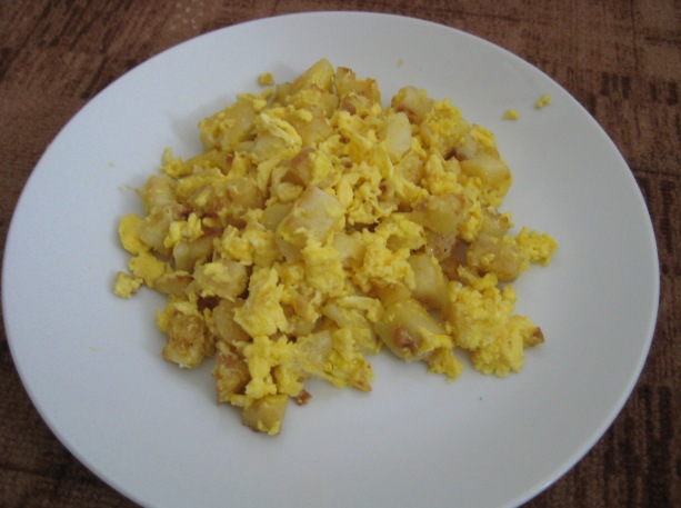 Opečené knedlíky
s volským okem