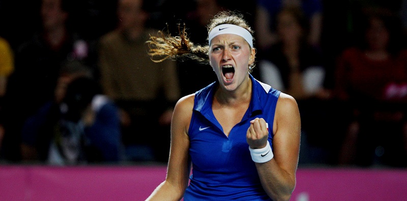 Souboj českých tenisových
kamarádek vyhrála Kvitová