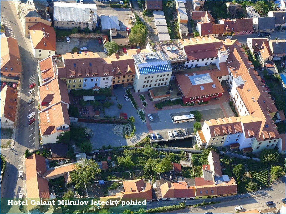 galant mikulov letecky pohled