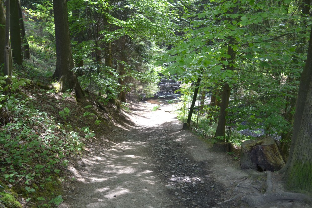 Ráno, raníčko panna vstala
a do Doubravky pospíchala