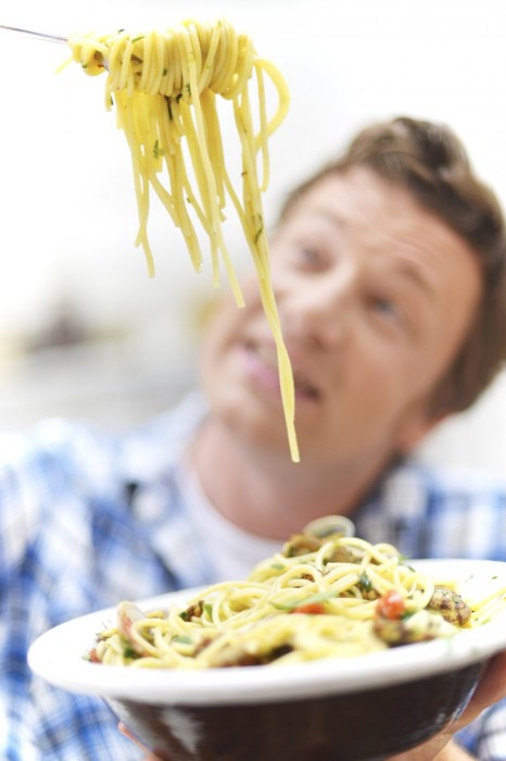 Jamie Oliver a tajemství
jeho kulinářské fotografie