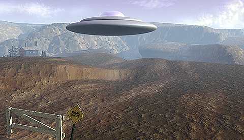 Americká CIA přiznala tajnou
Oblast 51 v nevadské poušti