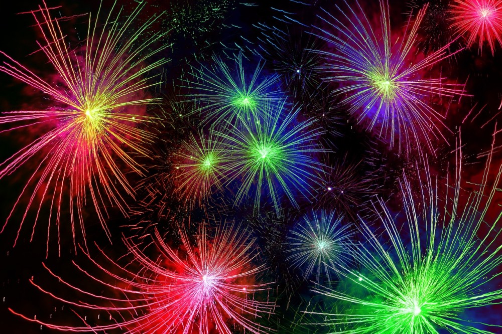 Novoroční ohňostroj
připomene Wericha