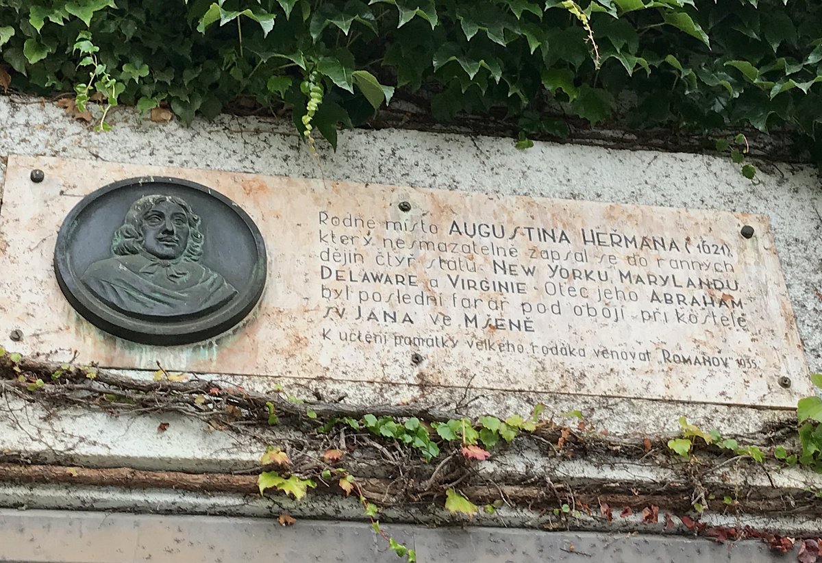 První Čech v Americe