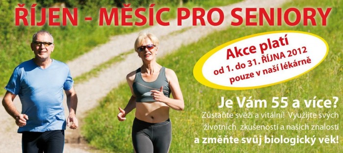 Lékárny Pharmia nabízí seniorům
výrazné slevy vybraných produktů