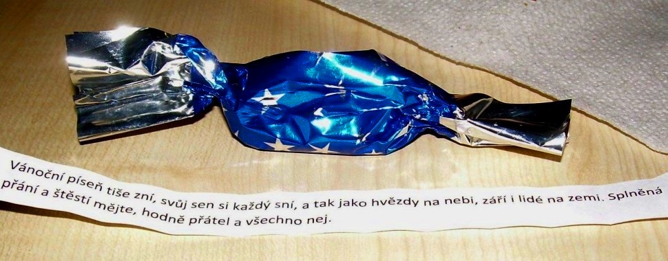 Můj nejsilnější zážitek roku:
nejkrásnější dárek - kniha