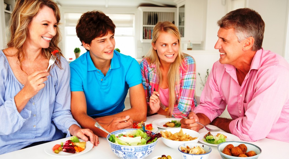 Nevečeříme spolu, máme
špatné stravovací návyky