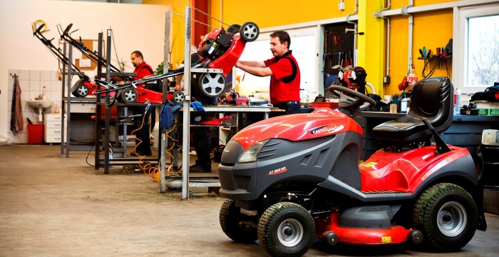 I vaše zahradní technika
si zaslouží posezónní péči